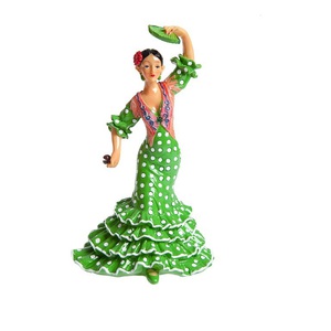 FLAMENCA TOPUS 24 CM VERDA