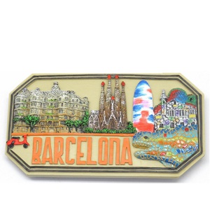 MAGNET OCTOGONAL BODEGO BARCELONA 8.5CM