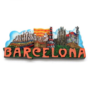 MAGNET TERRA VERMELL BARCELONA 10CM