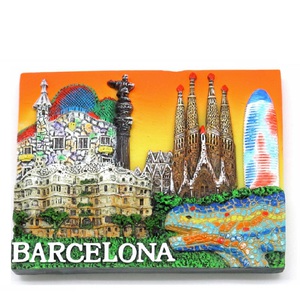 MAGNET BODEGO FONS TARONJA BARCELONA 8CM