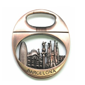 MAGNET OBRIDOR METAL.LIC OVALAT SKILINE BARCELONA 7CM