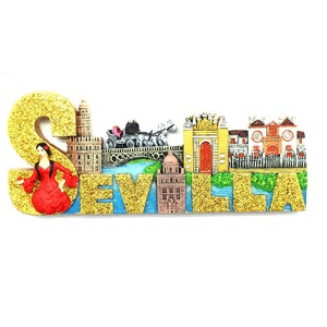 IMAN VISTAS COCHE 12X5CM SEVILLA