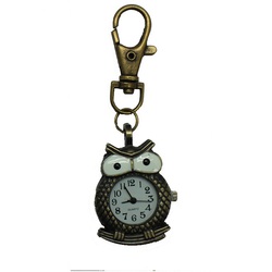 MOSQUETON SURTIDO CON RELOJ 7.5X2.5CM