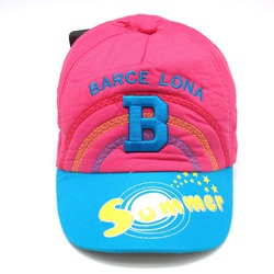 GORRA ROSA NIÑO BARCELONA SUMMER