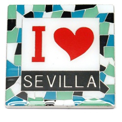 IMAN I LOVE SEVILLA METALICO MOSAICO SURTIDO COLORES