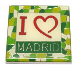 IMAN I LOVE MADRID MOSAICO SURTIDO COLORES 5X5CM