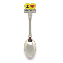 CUCHARA I LOVE MADRIDBARCELONA 11CM