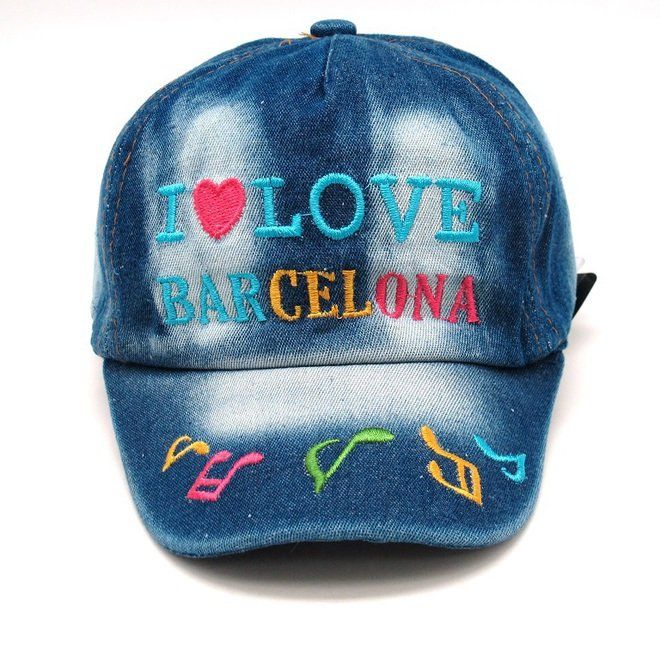 GORRA NIÑO TEJANA I LOVE BARCELONA