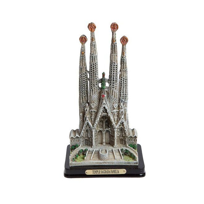 MAQUETA TEMPLE SAGRADA FAMILIA GRIS 11 CM