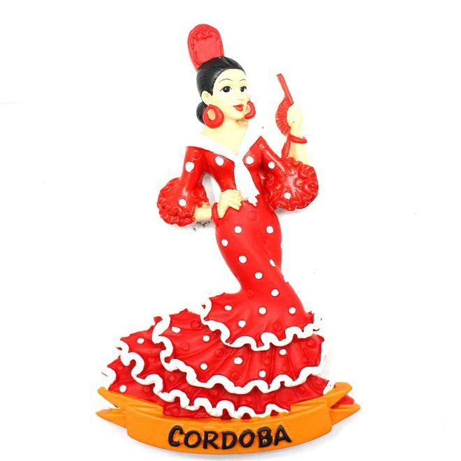 IMAN FLAMENCA PEINETA CORDOBA SURTIDO COLORES 5.5X9CM