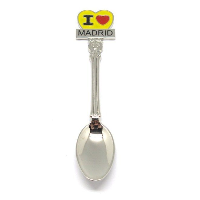 CUCHARA I LOVE MADRIDBARCELONA 11CM