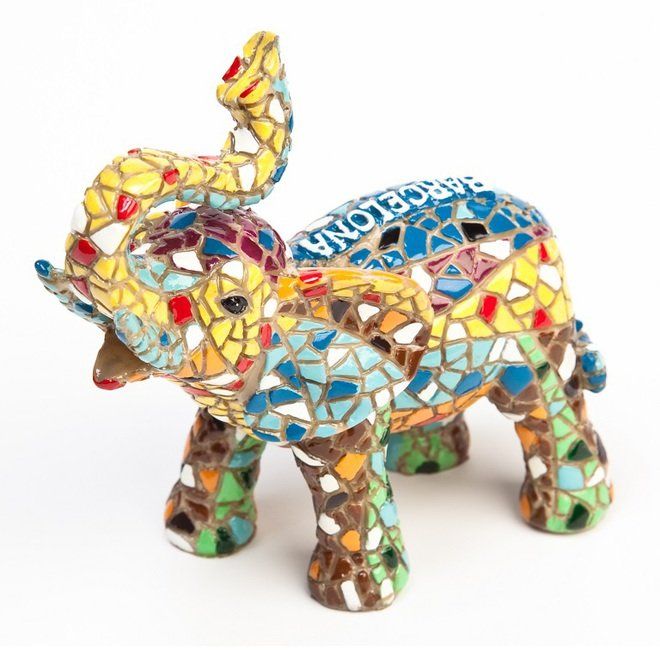 ELEFANTE MOSAICO 6 CM