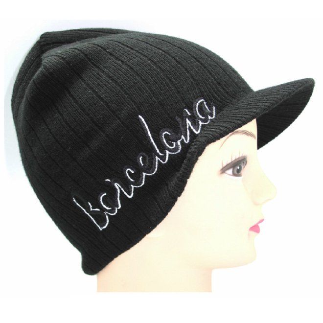 GORRO INVIERNO VISERA BARCELONA ALGODON