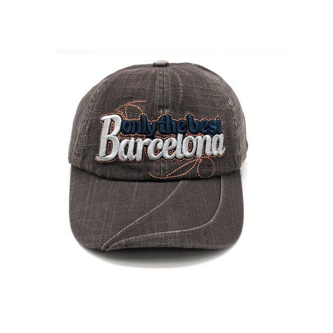 GORRA TEJANA ONLYTHEBEST BARCELONA BROWN