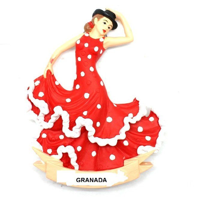 IMAN FLAMENCA GORRO GRANADA SURTIDO COLORES 6X8CM