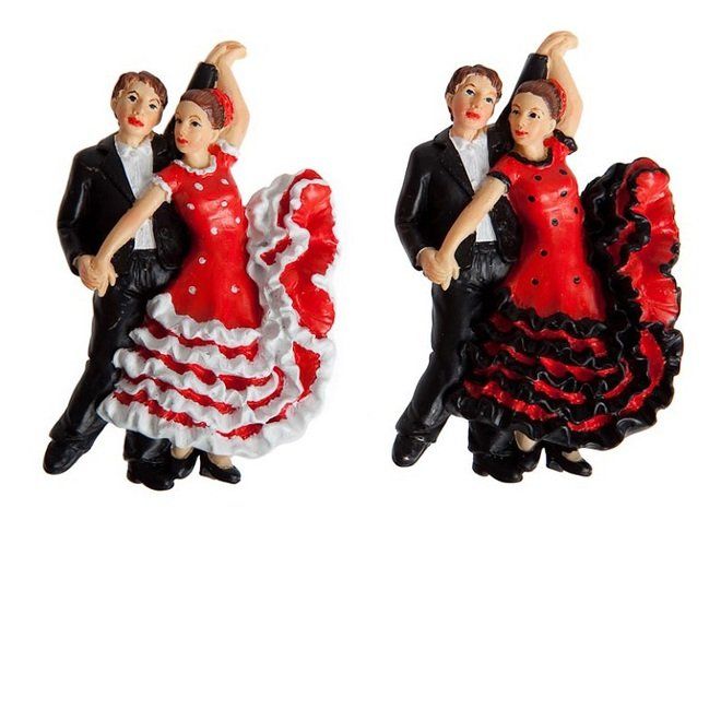 IMAN PAREJA FLAMENCA 8CMS