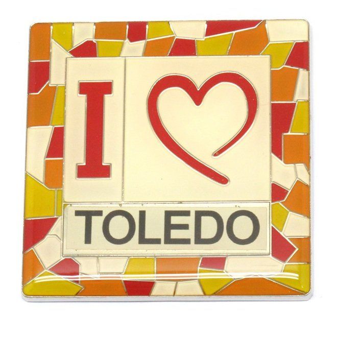 IMAN I LOVE TOLEDO MOSAICO SURTIDO COLORES 5X5CM