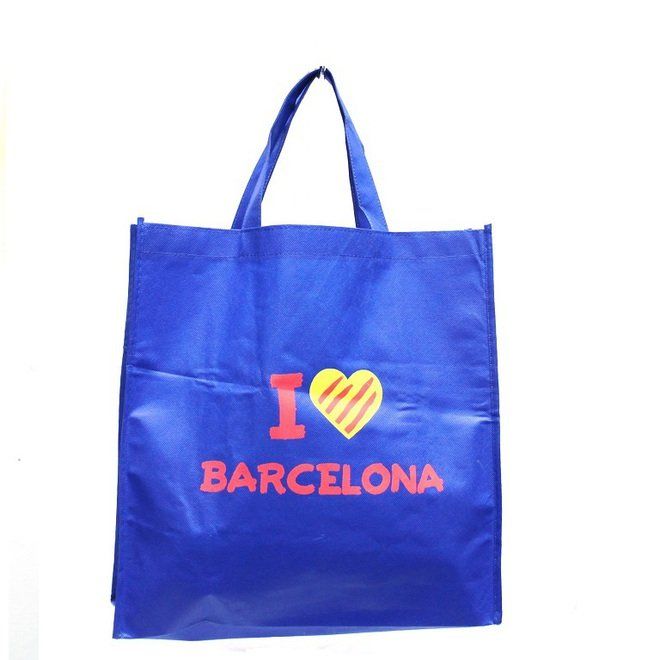 BOLSA TNT I LOVE BARCELONA 36X27X12CM