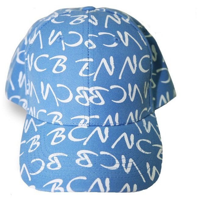 GORRA ALGODON BORDADO BCN CELESTE